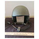 Authentic Vintage U.S. Kevlar Tanker Helmet, also known as a Combat Vehicle Crewman