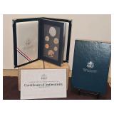 United States Mint 1990 Prestige Set PROOF Coins in Original Packaging w/COA...