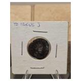 This coin is marked on the flip as Tetricus I. I believe it to be an ancient Roman coin of some kind. However, all of the l about Tetricus I or II does not look like this...