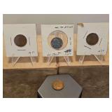 Four(4) Pennies SEE DESCRIPTION FOR DETAILS...