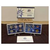2000 United States Mint Proof Set in Original Box w/COA...