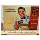 Vintage Schlitz Beer Box 6.25x4.5x2.5"...