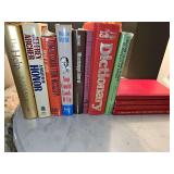 Grouping of various titles and genres hardback books. Many with dust covers. See all photos.