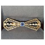 Antique 14K yellow gold brooch. 4.61 grams