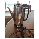 GE 9 cup percolator. Untested