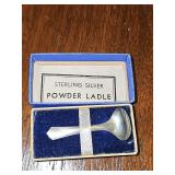 Sterling silver powder ladle. 1.38 grams