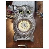 Antique German owl clock. Needs repair. Seller said when operable, owl