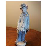 Lladro "Circus Sam" porcelain figurine. 8.75 in tall