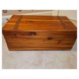 Small cedar chest. Salesman