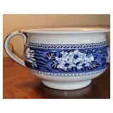 Wedgwood England Fallow Deer chamber pot. 9x5.5 in tall