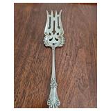 Sterling asparagus (?) fork. 29.11 grams
