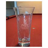 Crystal Lismore-like Design Crystal Vase - etched with TPC Southwind 2000 Team Championship - 9-1/2” tall