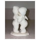 Dept. 56 Snowbabies “I Need A Hug” porcelain figurine in original display box - 4-1/4” tall