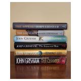 Grouping of John Grisham novels…..top edition is signed but not first edition