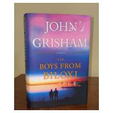 First edition John Grisham “The Boys From Biloxi” - hardback edition with dust jacket….label residue on dust jacket