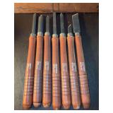 8-pc set of Craftsman Lathe Chisels - High Speed Steel - 928521 thru 928528 - 928521 was found and included