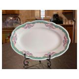 10 x 6-3/4 Hotel Peabody Lamberton Scammell China Platter