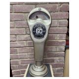 Park-O-Meyer parking meter with key…..21-1/2” tall