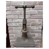 The Miller Dubrul & Peters Mfg Co. Cast Iron Cigar Press