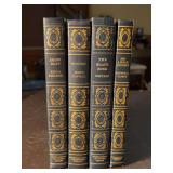 (4) International Collectors Library hardback books with gold foil stamping, ribbon bookmarks and 2 have gilt edges - all are in used condition (see all pics)