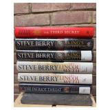 Signed first edition novels by Steve Berry…..all of these are discarded library copies
