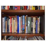 Shelf of books - wide range of subject matter and various authors (see pics)