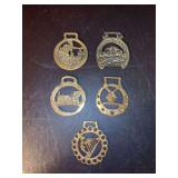 Grouping of (5) pieces of horse brass