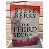 Signed first edition hardback copy of “The Third Secret” by Steve Berry…..includes dust jacket