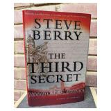 Signed first edition hardback copy of “The Third Secret” by Steve Berry…..includes dust jacket