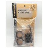 MAGPUL Light Mount V-Block & Rings / MAG614-BLK