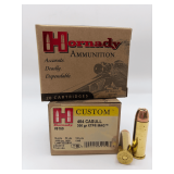 Two HORNADY CUSTOM 454 CASULL 300gr XTP MAG 20RD Ammo / 9150