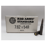RED ARMY STANDARD 7.62, 148gr, 54RD Ammo / AM3093-20