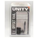 UNITY Fusion Offset Rail Black / FUS-R1B