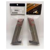 Two MAGNUM RESEARCH 22LR 15RD Magazines, Clear / MEP 2216