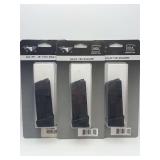 Three Glock G33+FP 357 11RD Magazines / MF08820