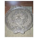 Mikasa cake plate. 13 x 4 in tall.