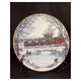 1990 Budweiser World Famous Clydesdales Plate Collection - An American Tradition” by Susan Renae Sampson - plate #34973 - in original box and with COA