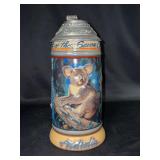 NIB Budweiser Animals of the Seven Continents Africa Stein “Australia” (03611) with COA