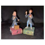 Pair of vintage ENESCO 2000 Harry Potter Figurine Viewers