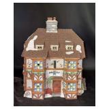 Dept. 56 porcelain lighted Heritage Village Collection Dickens’ Village Series “Sir John Falstaff Inn” 4th Edition, 1995