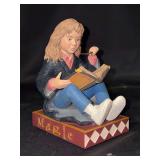 NIB Harry Potter Harmoine Granger Book Buddy Bookend - 5-1/2” tall