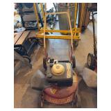 Briggs & Stratton motor -Snapper lawnmower in working condition