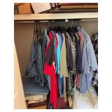 36 x 32 length jeans with large and extra large shirts