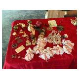 Group of miscellaneous ornaments as shown