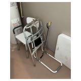 Group of medical supplies-table not included