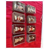 Porcelain collectible Santa’s dressed by Era￼