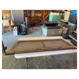 Truck window guard/measuring 62” x 18”