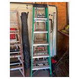 6 foot fiberglass Werner ladder