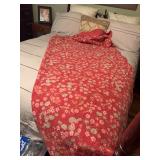 Quilt as shown on bed 80” x 86”