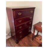 Cherry chest of drawers, 36“ x 18“ x 49“